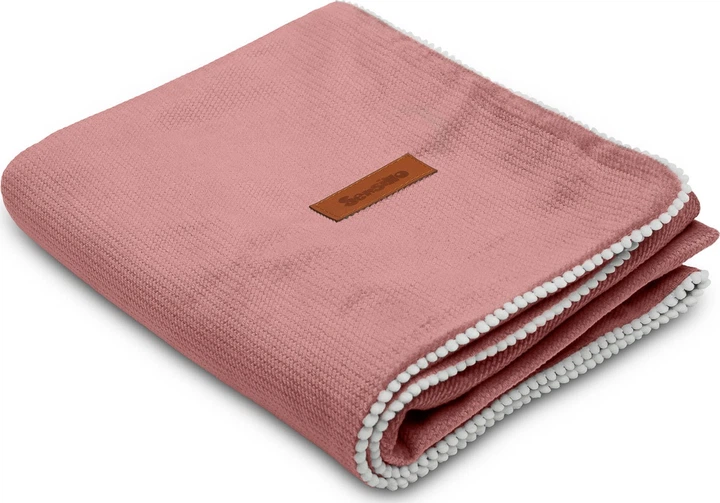 Дитячий плед Sensillo Velvet рожевий 75 x 100 см (5908310395258) - зображення 2