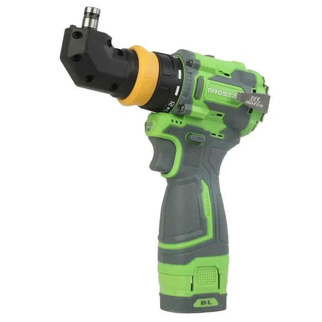 Акумуляторний шуруповерт Grosser GCD 16/55 PRO Multi, 16.8В, 55 Н/м, 2 АКБ по 2 А•г, зарядний пристрій, кейс - Фото 4 Акумуляторний шуруповерт Grosser GCD 16/55 PRO Multi, 16.8В, 55 Н/м, 2 АКБ по 2 А•г, зарядний пристрій, кейс - зображення 4