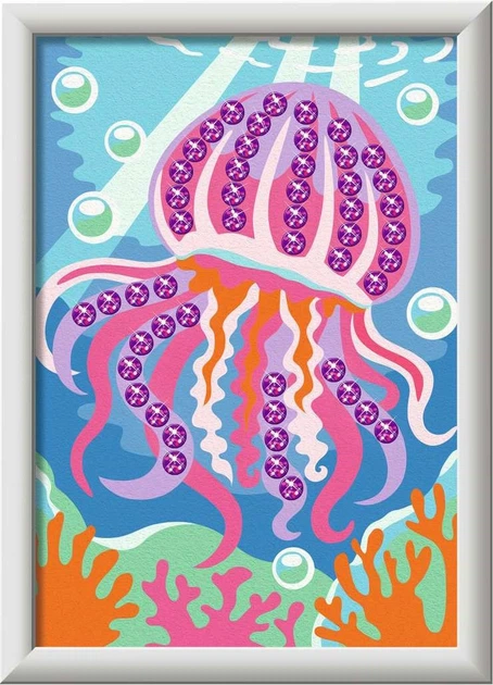 Malowanie po numerach Ravensburger CreArt Modna meduza 12023253 (4005555232537) - obraz 2