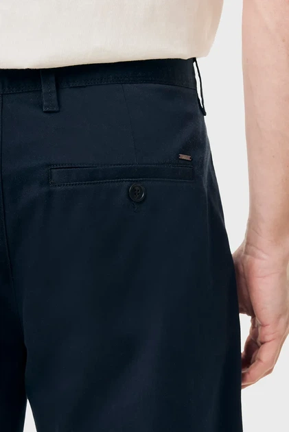 Чоловічі темно-сині шорти CRAIG Garment dye chino shorts Mexx M MF007300651M - изображение 4