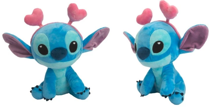 М'яка іграшка Disney Stitch з пов’язкою 25 см (587-0193) (5400868031690) - зображення 2