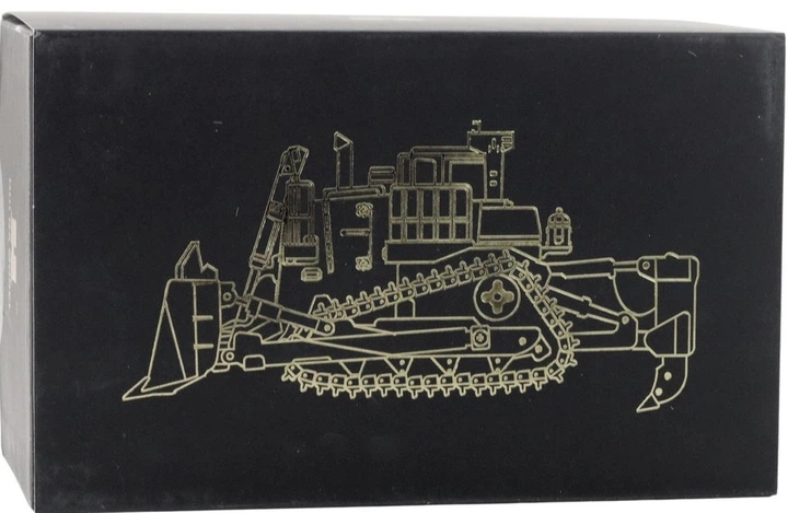 Spychacz Buldożer Koparka Huina Metalowy Model Budowlany 1:50 (5905991082019) - obraz 4