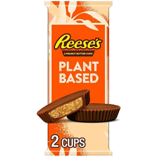 Шоколадні цукерки Reese's Plant Based Oat Chocolate Confection Peanut Butter 39г - зображення 3