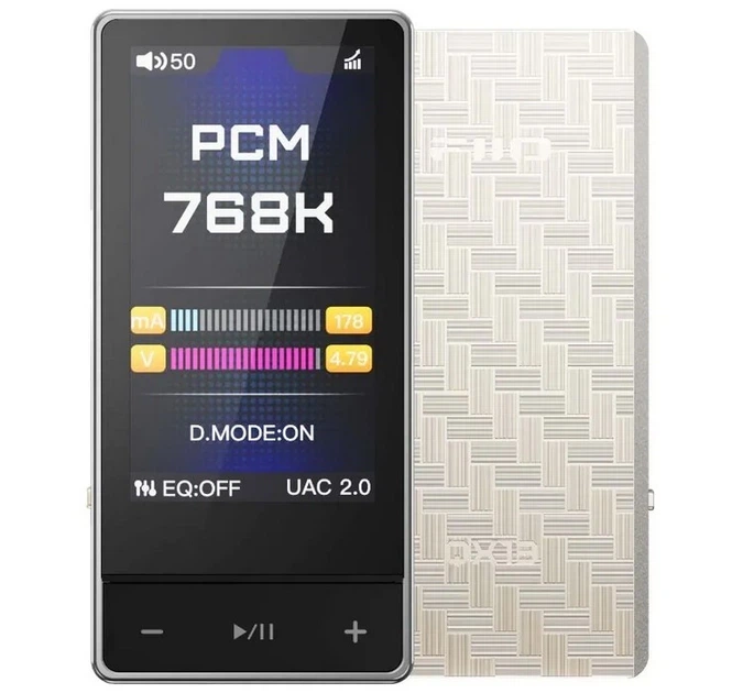 ЦАП із підсилювачем для навушників FiiO QX13 Titanium Gold ES9027PRO XMOS XU316 900mW 4.4 Balanced Hi-Res - зображення 2