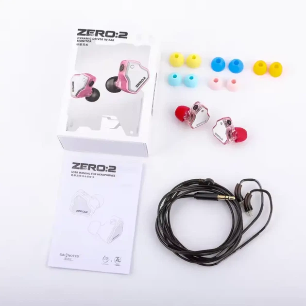 7HZ x Crinacle Zero:2 II (pink, no mic) - оновлена внутрішньоканальна модель з покращеними характеристиками - Фото 6 7HZ x Crinacle Zero:2 II (pink, no mic) - оновлена внутрішньоканальна модель з покращеними характеристиками - зображення 6