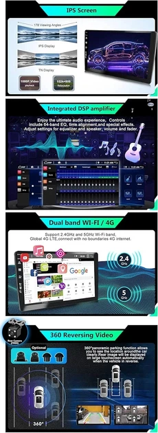 Штатная автомагнитола BXLIYER для Fiat Ducato/Citroen Jumper/Peugeot Boxer / 9" / Сенсорная / 4/64Гб / Android 13 / Apple CarPlay / Android Auto / Bluetooth / WI-FI / GPS / DAB+ 10060470211111 b4 - изображение 5