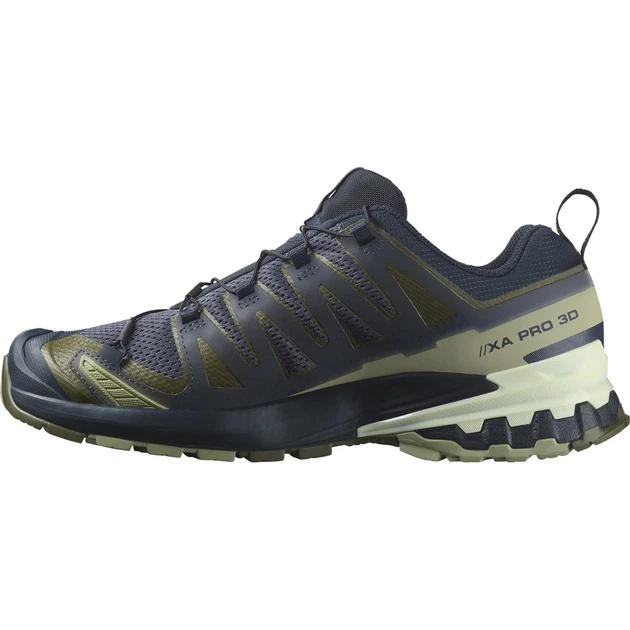 Кроссовки Salomon outdoor XA PRO 3D V9 8.5 India Ink/Olive Night/Aloe Wash - Фото 2 Кроссовки Salomon outdoor XA PRO 3D V9 8.5 India Ink/Olive Night/Aloe Wash - изображение 2
