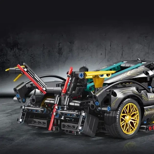 Конструктор Lamborghini V12 Vision Technic 1:14 1200 деталей с детализацией - изображение 2