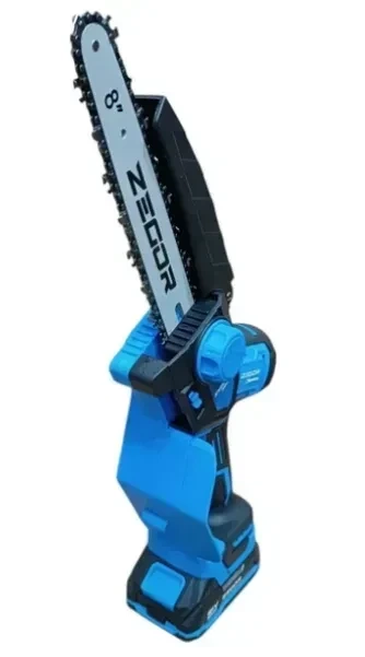 Электропила аккумуляторная Zegor CSAX-21BL-8 21 В 8"/203 мм Комплект - Фото 5 Электропила аккумуляторная Zegor CSAX-21BL-8 21 В 8"/203 мм Комплект - изображение 5
