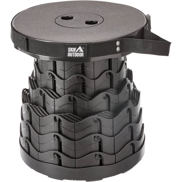 Стілець розкладний Skif Outdoor Tower Black - Фото 2 Стілець розкладний Skif Outdoor Tower Black - зображення 2