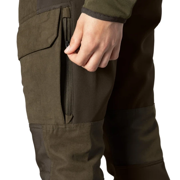 Штани Harkila Scandinavian Women 38 Willow Green/Deep Brown - зображення 5