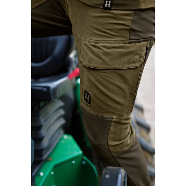 Брюки Harkila Scandinavian 60 Green Brown - изображение 4