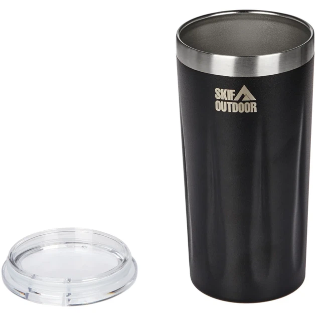 Термостакан Skif Outdoor Drop 0.42l Black - Фото 3 Термостакан Skif Outdoor Drop 0.42l Black - изображение 3