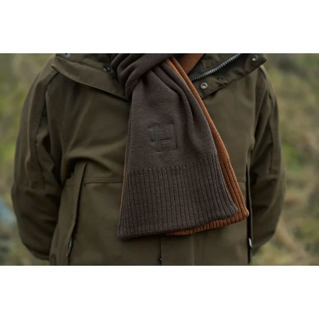 Шарф Harkila Reversible Scarf Brown - изображение 3