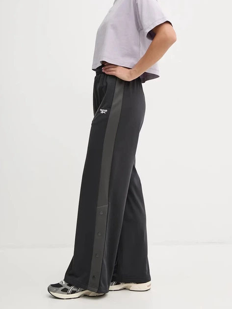 Spodnie dresowe damskie Reebok Team Pant 100208558 M Czarne (1200143737606) - obraz 4