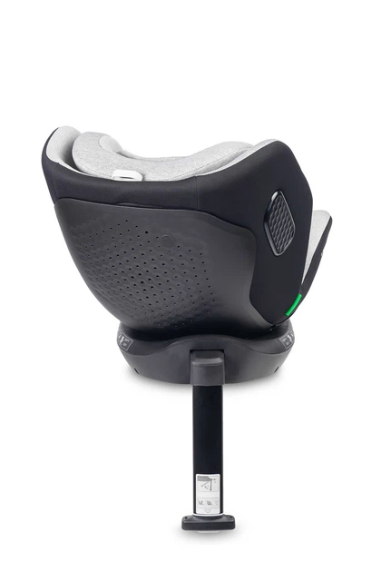 Автокрісло Caretero Lumi I-Size Isofix обертове світло-сіре 40–150 см (5903076322906) - зображення 3