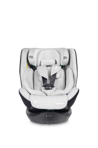 Автокрісло Caretero Lumi I-Size Isofix обертове світло-сіре 40–150 см (5903076322906) - зображення 4