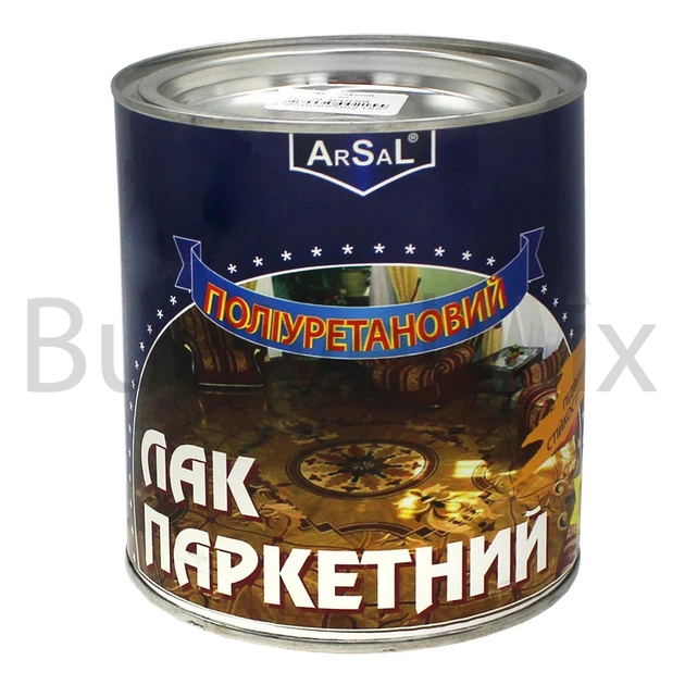 Лак паркетний Arsal для внутрішніх робіт 0,8 л глянцевий - Фото 1 Лак паркетний Arsal для внутрішніх робіт 0,8 л глянцевий - изображение 1