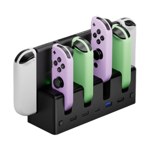 Stacja ładowania Funlab Revealer Switch Joycon Slots SSB HRF1222 (6978095910068) - obraz 2