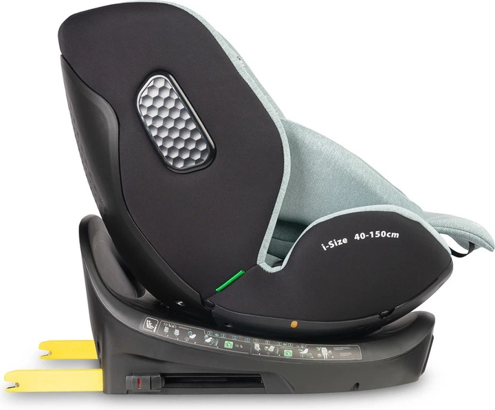 Автокрісло Caretero Lumi I-Size Isofix обертове зелене 40–150 см (5903076322913) - зображення 7