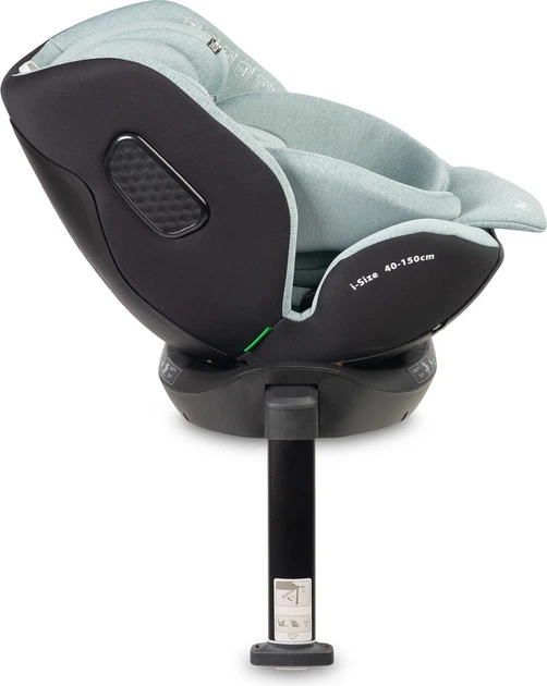 Автокрісло Caretero Lumi I-Size Isofix обертове зелене 40–150 см (5903076322913) - зображення 10