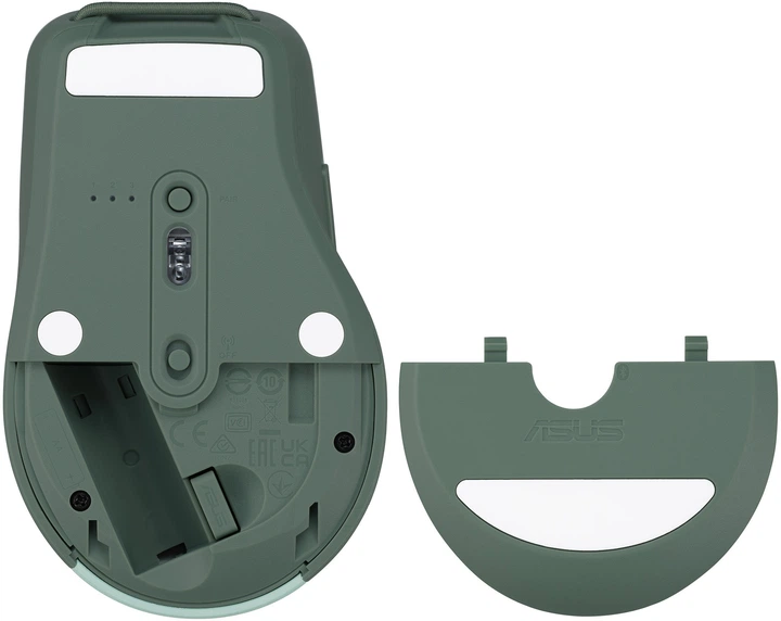 Mysz ASUS SmartO MD200 Silent Plus Wireless Green Latte (90XB0790-BMU030) - obraz 7