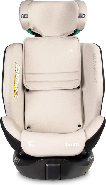 Автокрісло Caretero Lumi I-Size Isofix обертове бежеве 40–150 см (5903076322920) - зображення 6