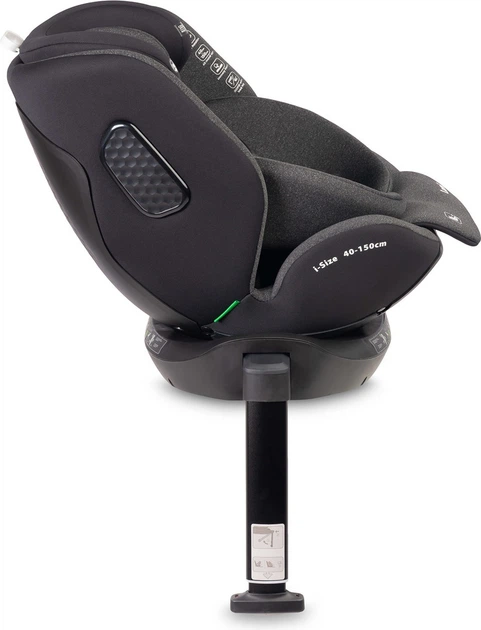 Автокрісло Caretero Lumi I-Size Isofix обертове темно-сіре 40–150 см (5903076322890) - зображення 9