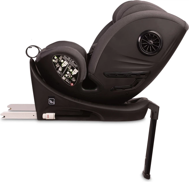 Автокрісло Caretero Fortis I-Size від 40 см до 150 см Графітове (5903076320452) - зображення 3