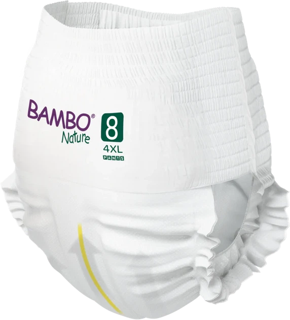 Еко-підгузки-трусики Bambo Nature Pants 8 (19+ кг) - Фото 2 Еко-підгузки-трусики Bambo Nature Pants 8 (19+ кг) - изображение 2