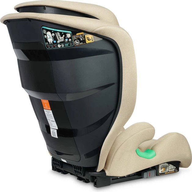 Автокрісло Caretero Nimbus i-Size Isofix універсальне 2 в 1 бежеве 100–150 см (5903076323293) - зображення 2