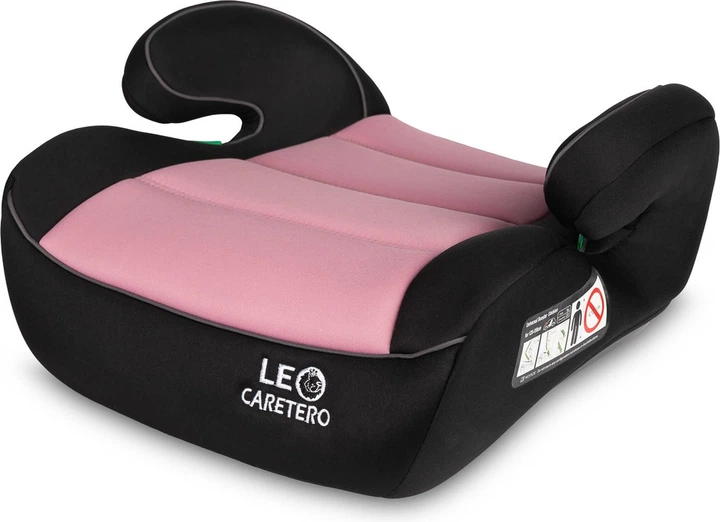 Бустер Caretero Leo I-Size від 125 см до 150 см Рожевий (5903076320810) - зображення 2