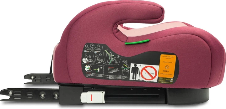 Бустер Caretero Puma i-Size Isofix рожева 125–150 см (5908310396231) - зображення 5