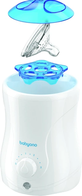Podgrzewacz do butelek Babyono Natural Nursing ze sterylizatorem 2 w 1 (5901435407394) - obraz 3