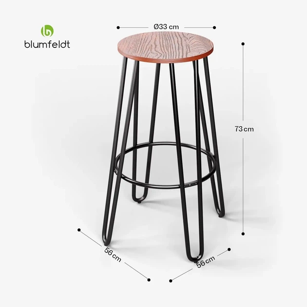Барный стул Blumfeldt Hamilton (10045684) - изображение 3