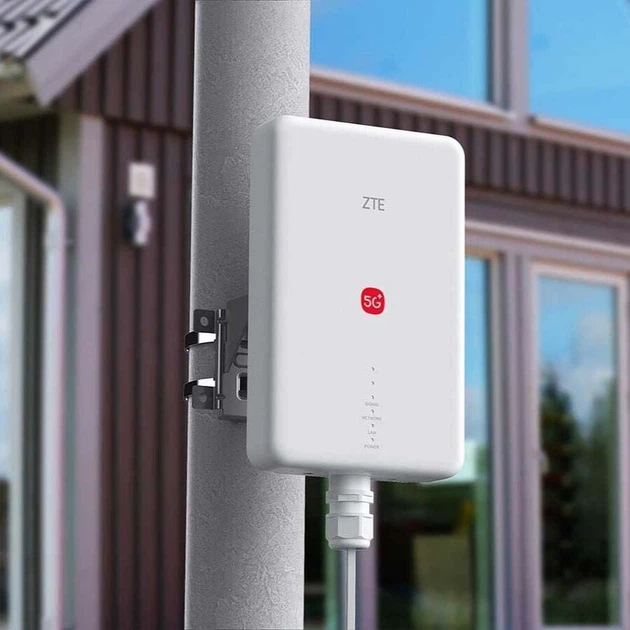 Router ZTE G51F 5G ODU MC7510 White (6902176154416) - obraz 3