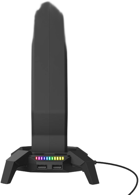Підставка для навушників Rampage Igris RGB USB-C Black (8680096149702) - зображення 5