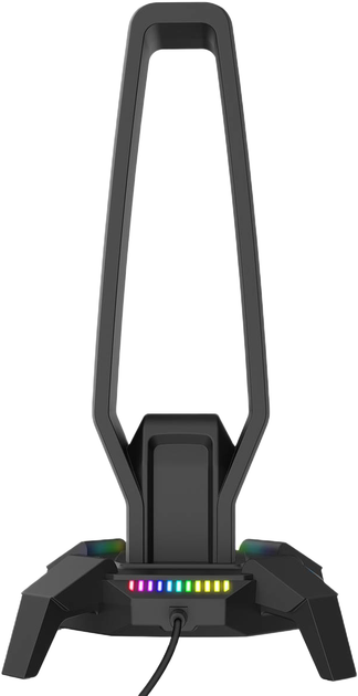 Підставка для навушників Rampage Igris RGB USB-C Black (8680096149702) - зображення 6