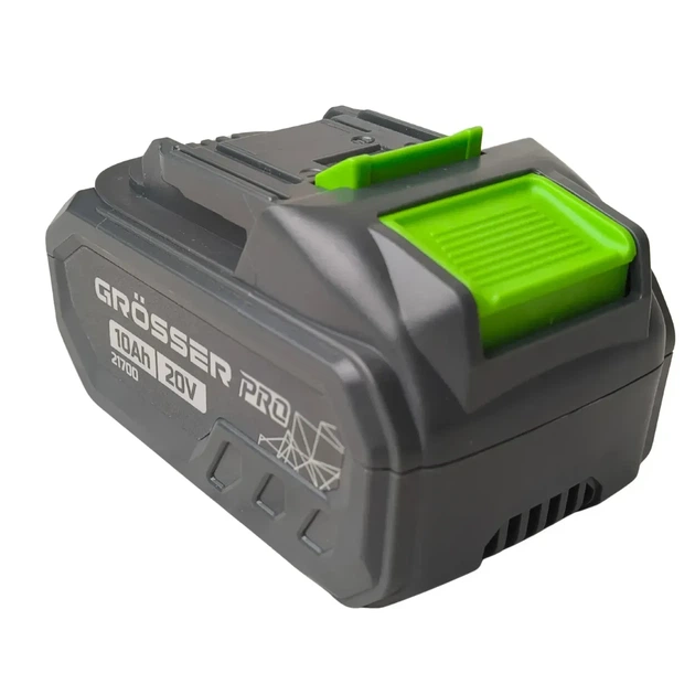 Акумуляторна батарея Grosser 10 Ач GB 210S PRO 20В Li-ion - Фото 3 Акумуляторна батарея Grosser 10 Ач GB 210S PRO 20В Li-ion - зображення 3