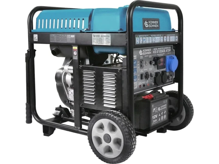 Інверторний дизельний генератор Konner&Sohnen KS 6100iDЕ ATSR - изображение 6