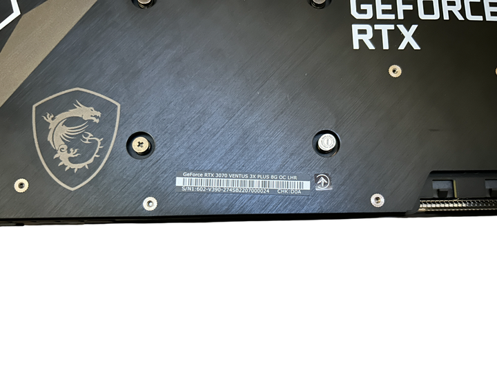 Видеокарта RTX 3070Ti 8GB MSI VENTUS 3X OC GDDR6 Б/У - Фото 7 Видеокарта RTX 3070Ti 8GB MSI VENTUS 3X OC GDDR6 Б/У - изображение 7