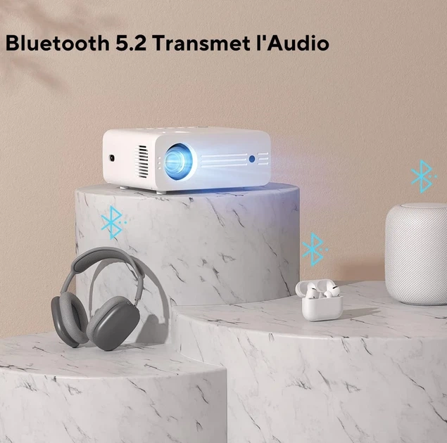 Проектор Akiyo O7 Full HD Wi-Fi Bluetooth (102205564) - Уцінка - зображення 5