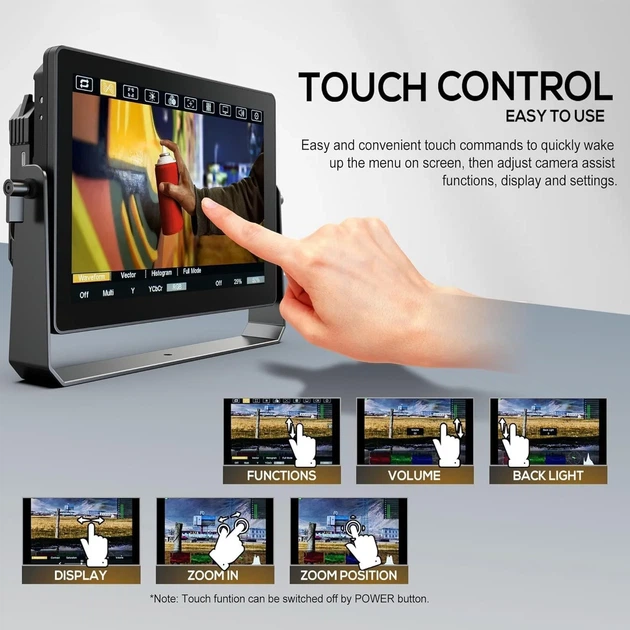 Накамерный сенсорный монитор 7" LILLIPUT HT7S Full HD 60 Гц b3 - изображение 4