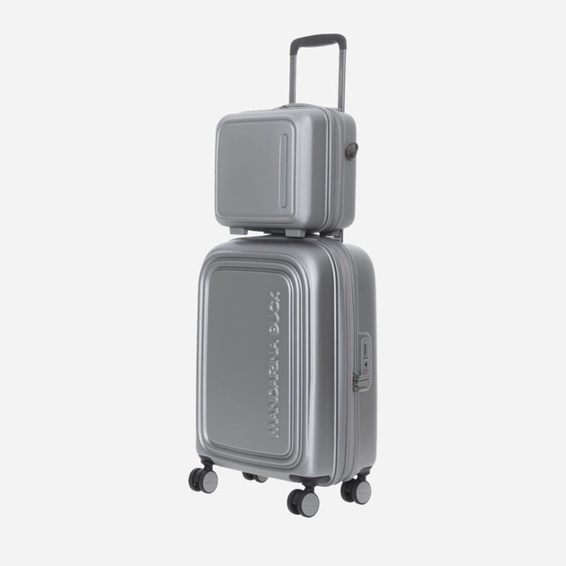 Б'юті-кейс Mandarina Duck P10SZN01 466 Сріблястий (800070299238) - зображення 4