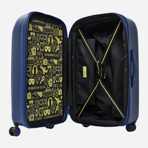 Валіза на колесах Mandarina Duck P10SZV32 07X Синя (800070357786) - зображення 4