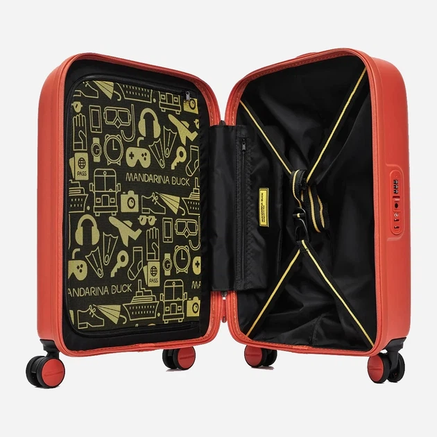 Валіза на колесах Mandarina Duck P10SZV54 A39 Помаранчева (800070343433) - зображення 4