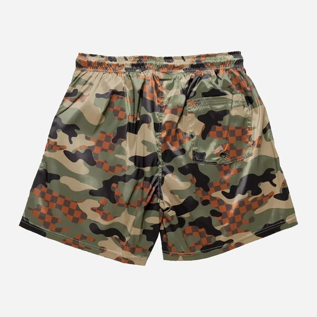 Шорти пляжні чоловічі Sprayground Camo Checkered SP047 M Зелені (800070323965) - зображення 2