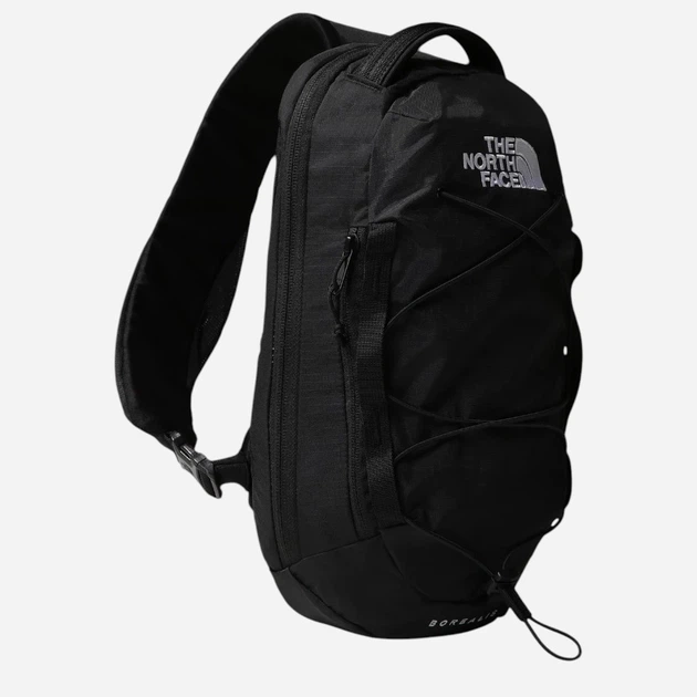 Сумка слінг чоловіча тканинна The North Face Borealis Sling NF0A52UP53R Чорна (800070354816) - зображення 4