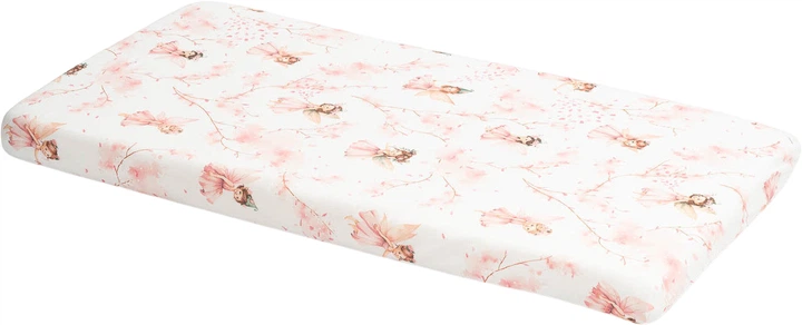 Prześcieradło dziecięce Sensillo Wróżki 60x120 cm Różowe (5908310398600) - obraz 2