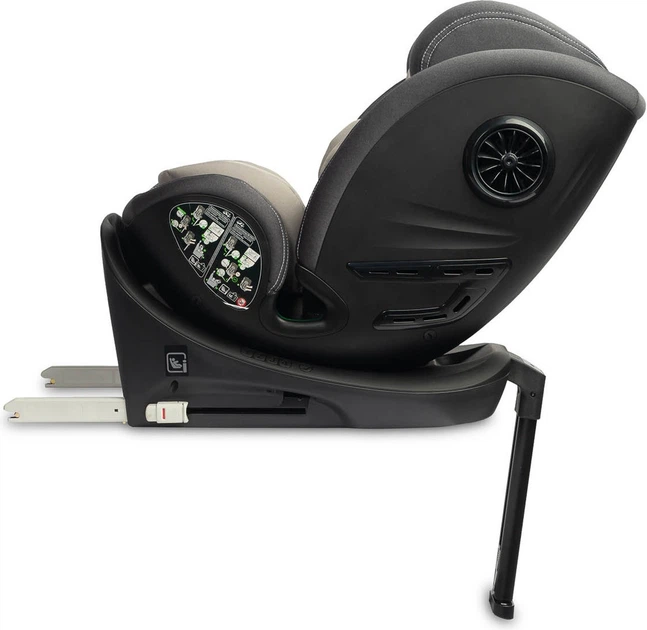 Автокрісло Caretero Fortis I-Size Isofix сіре 40–150 см (5908310394831) - зображення 5